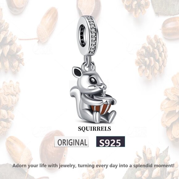 S925 Travel Charms for Bracelets Necklace Let's go Compass Bead Paris Eiffel Tow - Picture 2 of 7